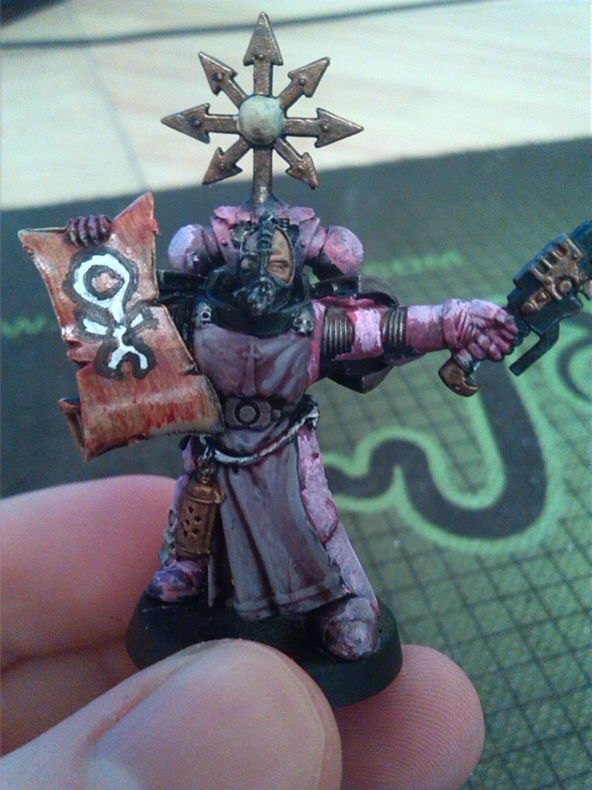 Chaos Space Marines Conversion Dark Apostle Dark Vengeance Pink Slaanesh Dark Apostle